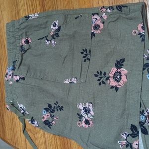 Nautica floral shorts